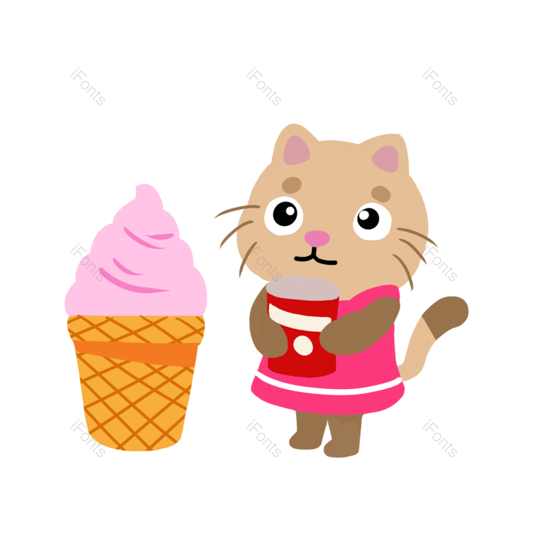 儿童图片,素材元素,猫咪PNG,免抠素材